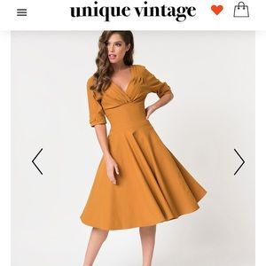 Vintage inspired cocktail dress